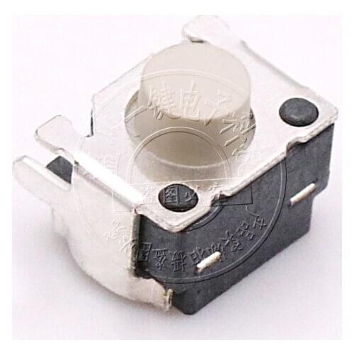 10PCS TS-A020 4*5*3.5H Smile face switch white head subminiature SMD/SMT type touch switch GF-2BH