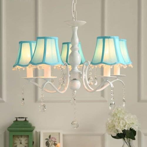 Colorful shade children room chandelier Cartoons indoor droplight bedroom coffee restaurant lights kids room lamps Lampadario