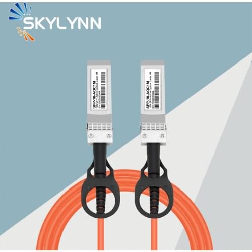 Cisco Compatible SFP-10G-AOC 1/2/3/5/10 Meter,10M SFP+ to SFP+ Active Optical Cable