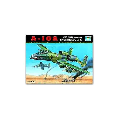 TRUMPETER 1/32 scale model 02214 A-10A Thunderbolt II Attacker