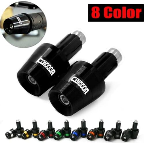 Universal Motorcycle Handlebar Handle Grips 7/8" 22MM Heavy Bar End Cap Weight Slider Plug For HONDA CB500X CB500 X CB 500X