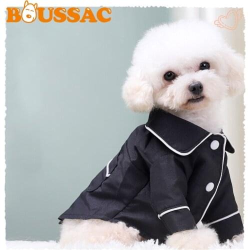 XS-XL Winter Pet Dog Pajamas Dog Jumpsuit Clothes Cat Puppy Shirt Fashion Pet Coat Clothing For Small Dogs French Bulldog Yorkie