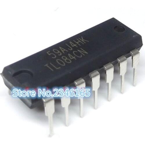 10pcs TL084CN DIP TL084 DIP-14 Operational Amplifiers IC