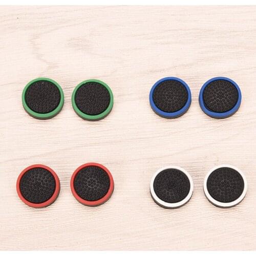 2pcs Silicone Analog Caps Joystick Thumbs-sticks Button Cap for Controller Switch Accessories