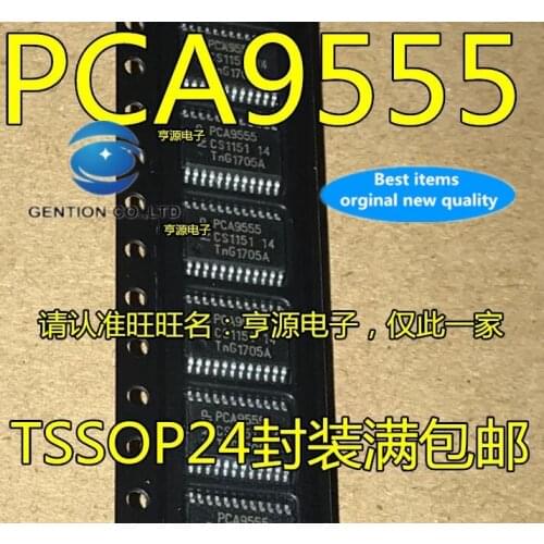 20 PCS 100% new and orginal real photo PCA9555 PCA9555PW PCA9555PWR TSSOP24 expander logic