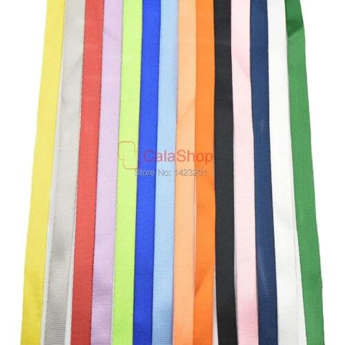 25 Yards / Lot 10mm 3/8" Nylon Webbing Ribbon Buckles Clips For Strap Lanyard Hook Belt Craft