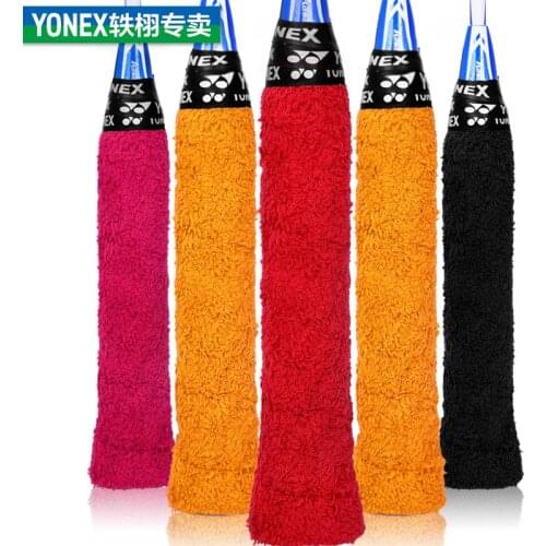 5PCS Yonex Quality badminton OverGrip Sweat Band Tennis Overgrip Thick towel grip Tape Badminton Racket Grips Sweatband