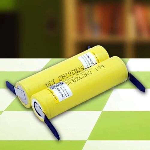 LiitoKala HE4-N 18650 Rechargeable li-lon battery 3.6V 2500mAh Battery can keep,Max 20A,35A discharge For DIY nickel
