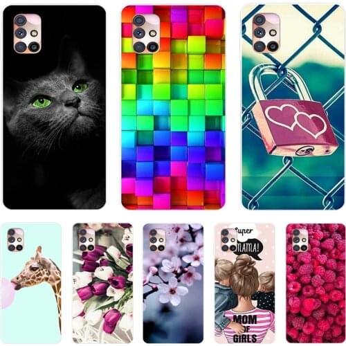For Samsung M51 Case Silicone Soft Phone Cover For Samsung M51 M 51 TPU Case For Samsung Galaxy M51 Shockproof Case M515F 6.7"