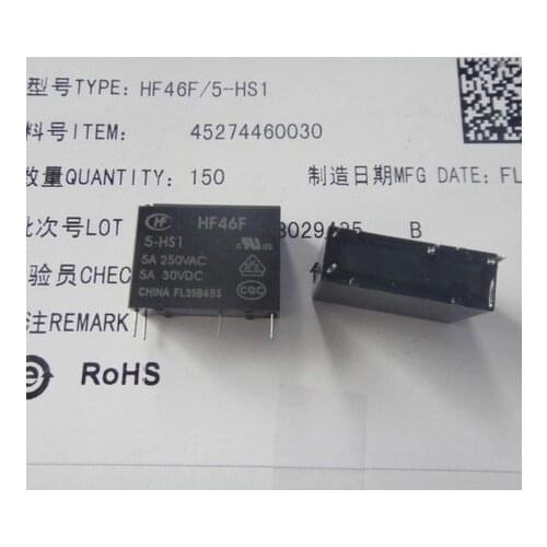HF46F-012-HS1 HF46F/012-HS1 HF46F/12 HF46F 10PCS/LOT Free Shipping transistor diode module RELAY electronic Components kit