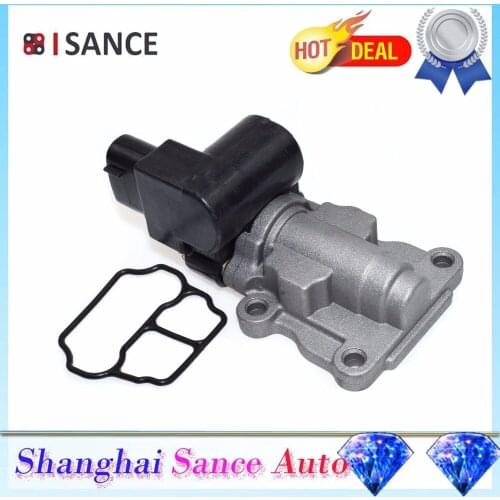 ISANCE Idle Air Control Valve IAC IACV 22270-22010 22270-0D010 94856826 AC233 For Chevrolet Prizm & Toyota Corolla 1.8L L4