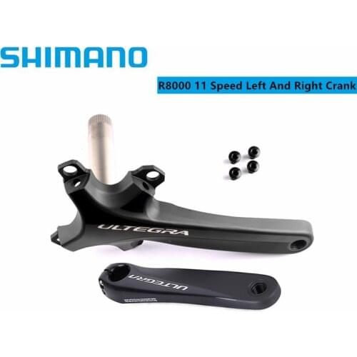 SHIMANO ULTEGRA R8000 6800 Left And Right Side Crank For Road Bicycle 165mm 170mm 172.5mm 175mm Crankset Bicycle