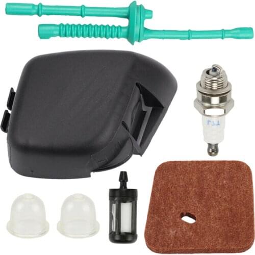 Trimmer Use Air Filter Cover Fuel Line & Fuel Filter Spark Plug & Primer Bulbs For Stihl FC55 FS38 FS45 FS46 FS55 FS56 HL45 KM55