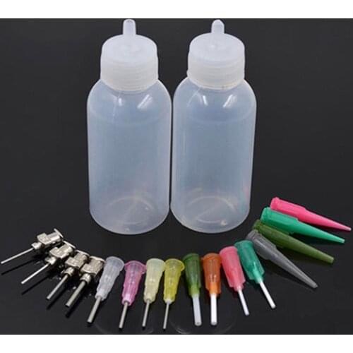 Fashion Henna Kit Applicator Bottle Tattoo Body Art Nozzle Drawing Making Tool Set
