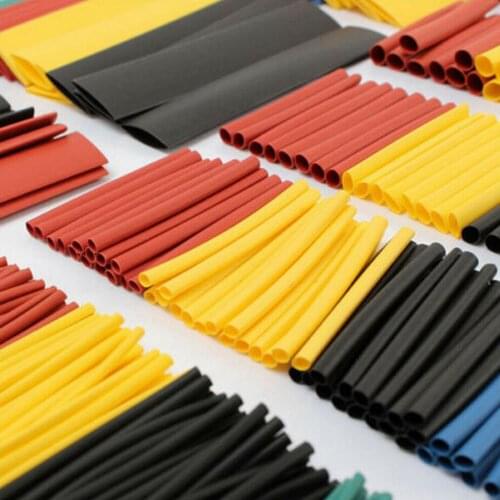 530x Assorted Heat Shrink Tubing Kit Insulation Electrical Heat Shrink Tubing Kit (Shrink Ratio 2:1)