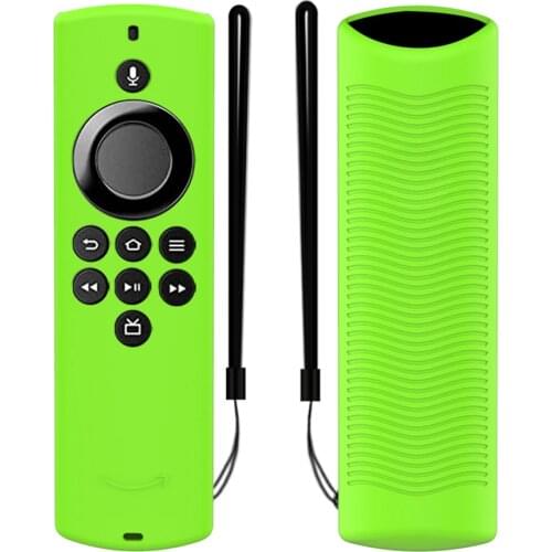 Anti-scratch Non-slip Remote Cover Shell Silicone Remote Control Cover Case for Alexa Voice Remote Lite/Fire TV Stick