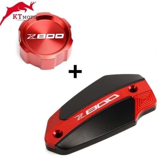New For Kawasaki Z800 Z 800 2013 2014 2015 2016 Motorcycle CNC Aluminum Rear & Front Brake Fluid Reservoir Cap Cylinder cove
