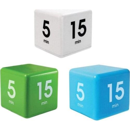 Hot Seller Cube Timer Yoga Timer Nap Reminder Kitchen Timer 5 15 30 And 60 Minutes Supply Management Time