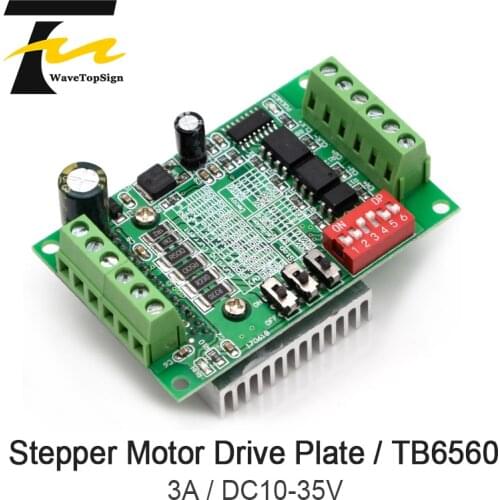 TB6560 3A Stepper Motor Drives CNC Stepper Motor Board Single Axis Controller 10 Files Motor Controller Board New TB6560AHQ