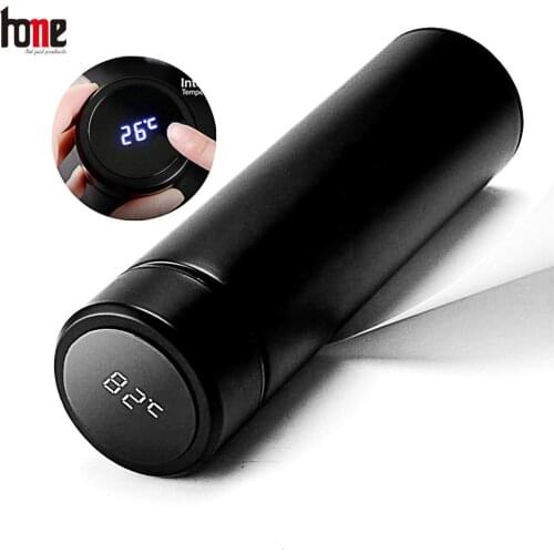 Thermo Cup for Coffee Smrat Water Bottle Wiht LCD Temperature Display Drinkware Thermal Cups Isotherm Flask Vacuum Double Wall