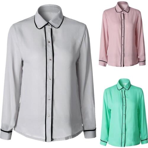 Блузки с воротником U-shot China At AliExpress