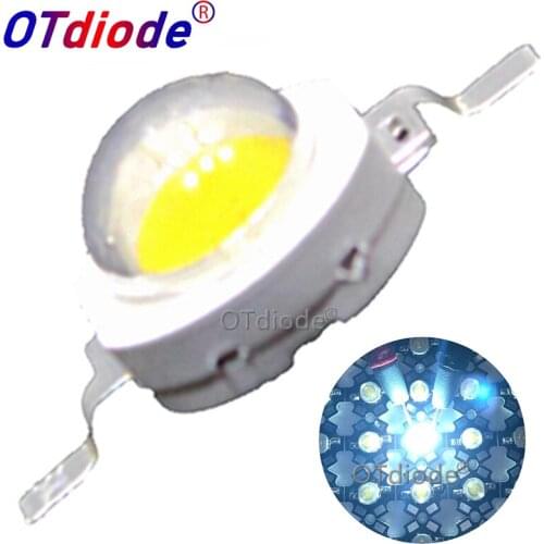 High Power 1W 3W 5W LED Grow Light 45mil Full Spectrum 380-840Nm COB SMD Diode For Indoor Plant Vegetables Fruit Flowers Growing