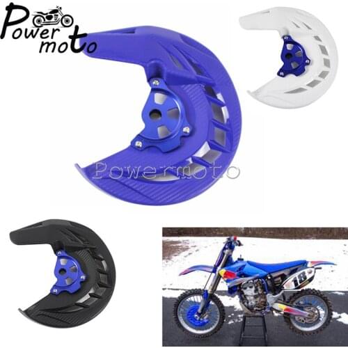 X-Brake Motorcycle Front Disc Brake Cover Guard Protector Dirt Bike Enduro Supermoto For Yamaha YZ WR 125 250 450 426 2002-2018