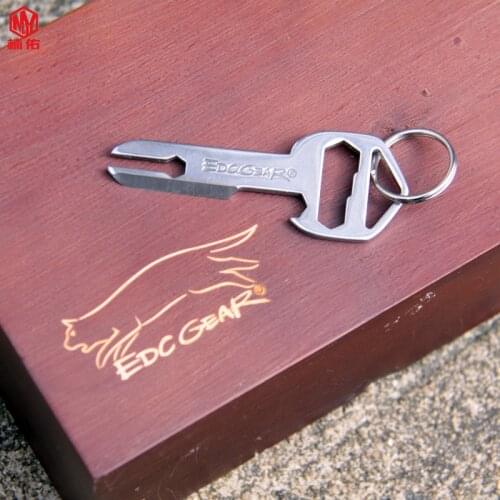 1PCS Portable EDC Tool Paper Cutter Multifunctional Bottle Opener Outdoor Repair Tool Wrench