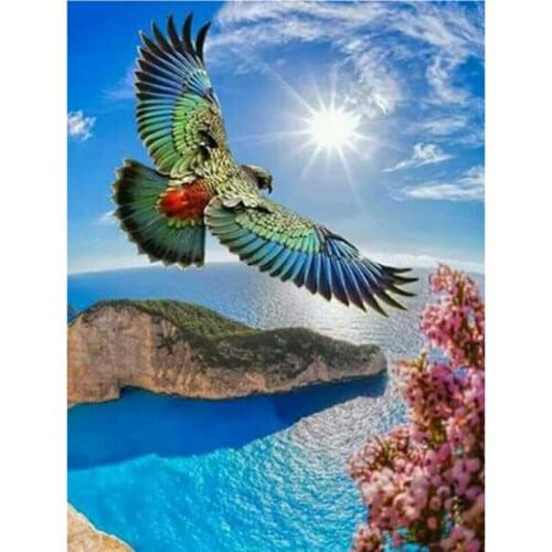 5D Diamond Painting Scenery Diamond Embroidery Full Square/round Diamond Mosaic Bird Picture Of Rhinestone Decor ll537