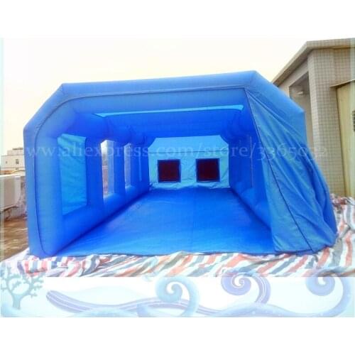 8*4*3 meters Car Repair Tent, Inflatable Car Paint Booth , Giant Inflatable Spray Booth For Car