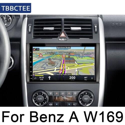 Car Android Multimedia System Screen Radio Stereo For Mercedes Benz A class W169 2004~2012 NTG Auto DVD Player GPS Navigation