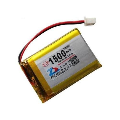 Free ship 2pcs/lot 3.7v 484251 504050 1500mAh polymer lithium battery li-ion rechargeable battery