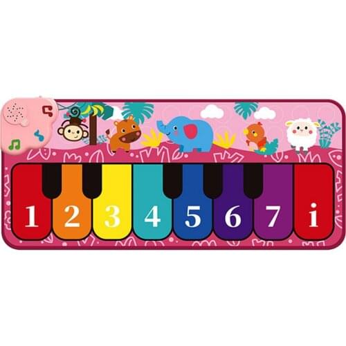 Baby Musical Carpet Keyboard Playmat Music Play Mat Piano Early Learning Educational Funny Toys For Children Kids Puzzle Gifts