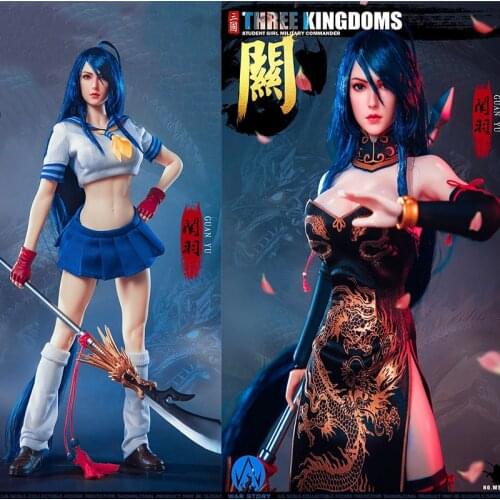 WAR STORY WS012 1/6 Three Kingdoms Girl General-Guan Yu Action Figure Soldier 12" Full Set Action Figure Pre-sale