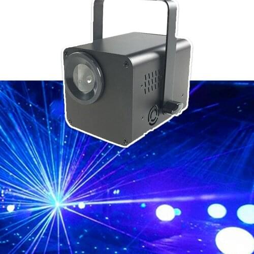 DMX512 2W 3D Laser Light Starry sky Bean Effect Light DJ Disco Stage Lighting 2W RGB Laser Scanning Lamp For Wedding Party DMX