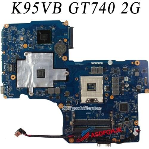 K95VB Motherboard for ASUS R900V K95V A95V K95VM ZAY90 LA-A681P Mainboad GT740M fully tested