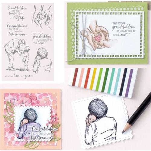 TREASURE OF LIFE Metal Cutting Dies And Stamps Stencils for DIY Scrapbook Album Photo Embossing Handmade Decorations Making