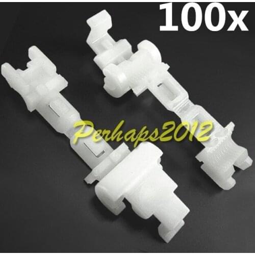 Set of 100 Case Fit for Ford Door Lock Rod End Clip Retainer Topaz T-Bird E6DZ-5421952A , E83Z-5421952B