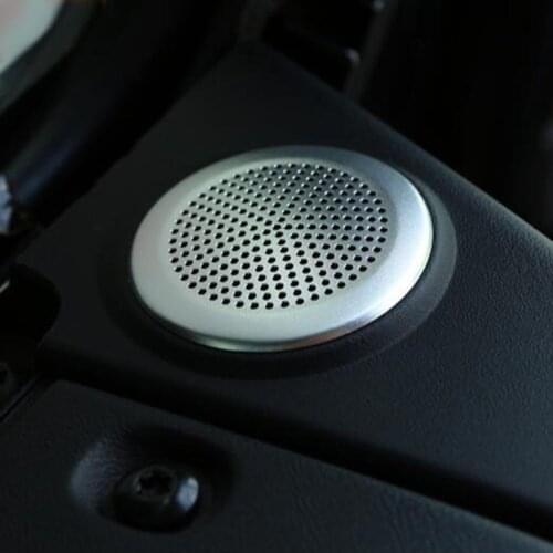 Front Dashboard Speaker Sticker Horn Cover Decorative Trim For XE XF Interior Accessories