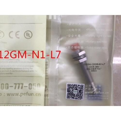 Pefun Genuine induction sensor switch proximity switch connector GBM4-12GM-N1-L7