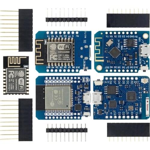 10PCS WeMos D1 Mini Pro V3.0 NodeMcu 4MB/16MB Bytes Lua WIFI Internet of Things Development Board ESP8266 CH340G Nodemcu V2