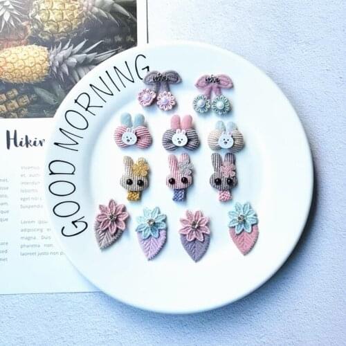 Sew on 20pcs/lot Cute little animal clothing accessories Padded Patches Appliques For Clothes Sewing Supplies Decoration