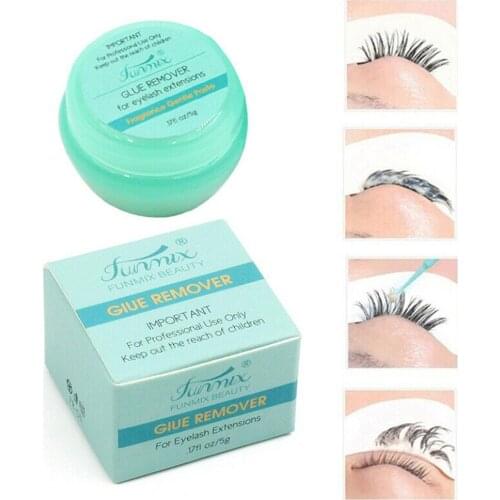 5g Professional False Eyelash Glue Remover Grafting Eyelash Extensions Lash Glue Makeup Remover No Irritating