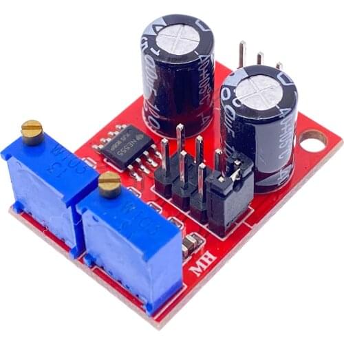 NE555 Pulse Frequency Adjustable Duty Cycle Square Modules Rectangular Wave Signal Generator Stepper Motor Driver