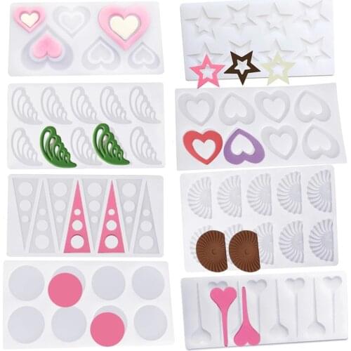 1pcs Diy 3d Star Shape Silicone Mold Cake Decorating Tool Cupcake Silicone Mold Chocolate Mould Decor Muffin Pan Baking Stencils