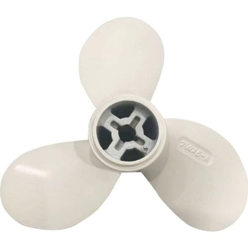 Maytech Aluminum Alloy Propeller for Efoil Surfboard Boat 7 1/4x5-A for Yamaha Marine Motor 2 Stroke 2HP 3 Blades Propeller