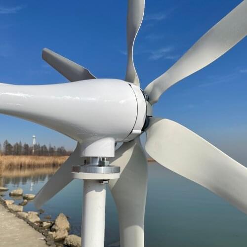 800W 48V Wind turbine with 6 blades and free 48V MPPT controller small wind turbine for home use