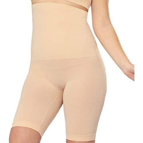 Women High Waisted Tummy Control Shapewear Slip Shorts Under Dress Thigh Slimmer Body Shaper Underwear Butt Lift Panties