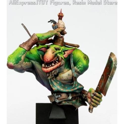 1/10 resin bust model kit Science fiction orc 271d