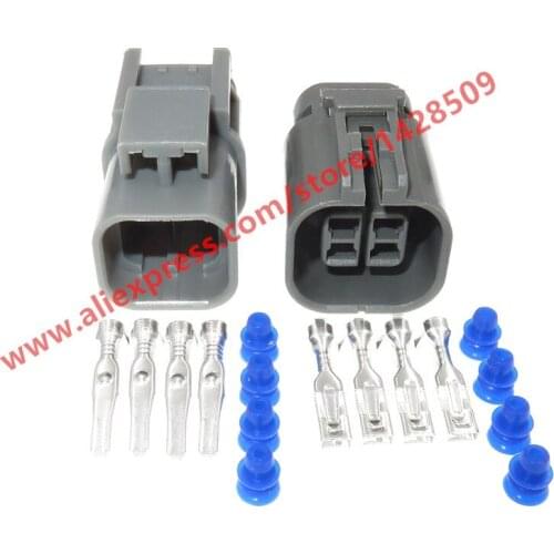 20 Sets 4 Pin Waterproof Connector Female Male Car Electrical Plug For S13 SR20DET IAC FICD 7223-1844-40 7122-1844-40